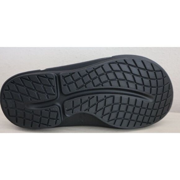 Oofos 1553 Unisex Men's Sz 7 Women's 9 Black Camo Ooahh Sport Flex Slides - Picture 7 of 10